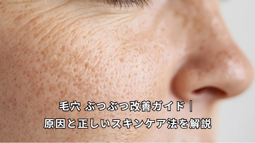 毛穴 ぶつぶつ